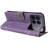 Phonesta Vintage Skin Book Wallet Klapphülle für Xiaomi Poco F8 Ultra - Lila 4