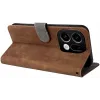 Phonesta Vintage Skin Book Wallet Klapphülle für Oppo Find X9 - Braun 3