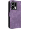 Phonesta Vintage Skin Book Wallet Klapphülle für Oppo Find X9 - Lila 6