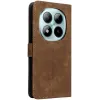 Phonesta Vintage Skin Book Wallet Klapphülle für Xiaomi Redmi Note 15 Pro 4G - Braun 7