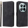 Phonesta Vintage Skin Book Wallet Klapphülle für Xiaomi Redmi Note 15 Pro Plus / Xiaomi Poco M8 Pro - Schwarz 0