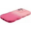 Phonesta Wavy Gradient Silikon Back Cover Hülle für Apple iPhone 16 - Rosa 5