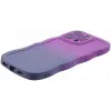 Phonesta Wavy Gradient Silikon Back Cover Hülle für Apple iPhone 16 Pro - Lila 4