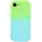 Phonesta Wavy Gradient Silikon Back Cover Hülle für Apple iPhone 17e/16e - Grün/Blau
