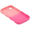 Phonesta Wavy Gradient Silikon Back Cover Hülle für Apple iPhone 17e/16e - Rosa 6