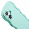 Phonesta Wavy Silikon Back Cover Hülle für Apple iPhone 16 Plus - Minzgrün 6