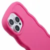 Phonesta Wavy Silikon Back Cover Hülle für Apple iPhone 16 Pro - Hot Pink 6