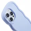 Phonesta Wavy Silikon Back Cover Hülle für Apple iPhone 16 Pro - Lila 6