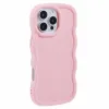 Phonesta Wavy Silikon Back Cover Hülle für Apple iPhone 16 Pro - Rosa 2