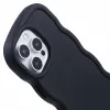 Phonesta Wavy Silikon Back Cover Hülle für Apple iPhone 16 Pro - Schwarz 6