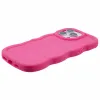 Phonesta Wavy Silikon Back Cover Hülle für Apple iPhone 16 Pro Max - Hot Pink 5