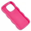 Phonesta Wavy Silikon Back Cover Hülle für Xiaomi 14T - Hot Pink 4