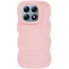 Phonesta Wavy Silikon Back Cover Hülle für Xiaomi 14T - Rosa