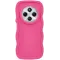 Phonesta Wavy Silikon Back Cover Hülle für Xiaomi Redmi 14C / Xiaomi Poco C75 - Hot Pink
