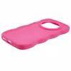 Phonesta Wavy Silikon Back Cover Hülle für Xiaomi Redmi 14C / Xiaomi Poco C75 - Hot Pink 5