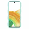Phonesta Wavy Silikon Back Cover Hülle für Samsung Galaxy A16 - Minzgrün 2