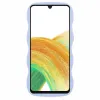 Phonesta Wavy Silikon Back Cover Hülle für Samsung Galaxy A16 - Lila 2