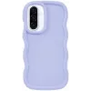 Phonesta Wavy Silikon Back Cover Hülle für Samsung Galaxy A36/A56 - Lila