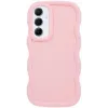 Phonesta Wavy Silikon Back Cover Hülle für Samsung Galaxy S24 FE - Rosa