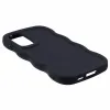 Phonesta Wavy Silikon Back Cover Hülle für Samsung Galaxy S25 Plus/S24 Plus - Schwarz 4