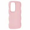 Phonesta Wavy Silikon Back Cover Hülle für Samsung Galaxy S25 Ultra - Rosa 3
