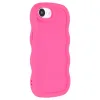 Phonesta Wavy Silikon Back Cover Hülle für Apple iPhone 17e/16e - Hot Pink 2