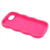 Phonesta Wavy Silikon Back Cover Hülle für Apple iPhone 17e/16e - Hot Pink 6