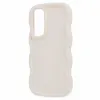 Phonesta Wavy Silikon Back Cover Hülle für Samsung Galaxy A15 4G/5G - Beige 2