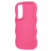 Phonesta Wavy Silikon Back Cover Hülle für Samsung Galaxy A15 4G/5G - Hot Pink 2