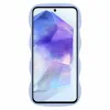 Phonesta Wavy Silikon Back Cover Hülle für Samsung Galaxy A15 4G/5G - Lila 1