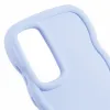 Phonesta Wavy Silikon Back Cover Hülle für Samsung Galaxy A15 4G/5G - Lila 5