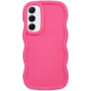 Phonesta Wavy Silikon Back Cover Hülle für Samsung Galaxy A35 - Hot Pink