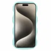 Phonesta Wavy Silikon Back Cover Hülle für Apple iPhone 15 - Minzgrün 2