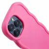 Phonesta Wavy Silikon Back Cover Hülle für Apple iPhone 15 Pro - Hot Pink 6