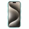 Phonesta Wavy Silikon Back Cover Hülle für Apple iPhone 15 Pro Max - Minzgrün 2