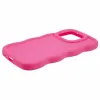 Phonesta Wavy Silikon Back Cover Hülle für Xiaomi Redmi Note 14 4G - Hot Pink 5