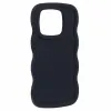 Phonesta Wavy Silikon Back Cover Hülle für Xiaomi Redmi Note 14 4G - Schwarz 3