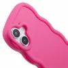 Phonesta Wavy Silikon Back Cover Hülle für Apple iPhone 17 - Hot Pink 6