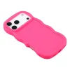 Phonesta Wavy Silikon Back Cover Hülle für Apple iPhone 17 Pro Max - Hot Pink 4