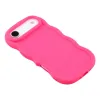 Phonesta Wavy Silikon Back Cover Hülle für Apple iPhone Air - Hot Pink 4