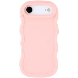 Phonesta Wavy Silikon Back Cover Hülle für Apple iPhone Air - Rosa
