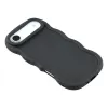 Phonesta Wavy Silikon Back Cover Hülle für Apple iPhone Air - Schwarz 4