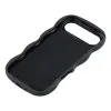 Phonesta Wavy Silikon Back Cover Hülle für Apple iPhone Air - Schwarz 6