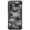 Ringke Fusion X Back Cover Hülle für Samsung Galaxy A57 - Camo Schwarz 1