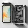 Ringke Fusion X Back Cover Hülle für Samsung Galaxy A57 - Camo Schwarz 6
