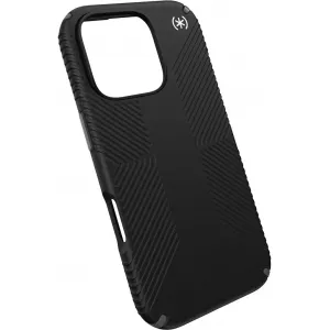 Speck Presidio2 Grip Back Cover Hülle für Apple iPhone 16 Pro - Schwarz