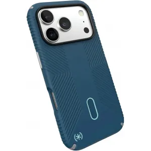 Speck Presidio2 Grip ClickLock Back Cover Hülle mit MagSafe für Apple iPhone 17 Pro - Blau