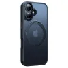 Torras Ostand Pro Back Cover Hülle mit MagSafe für Apple iPhone 16 Plus - Schwarz 5