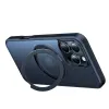 Torras Ostand Pro Back Cover Hülle mit MagSafe für Apple iPhone 16 Pro - Schwarz 3