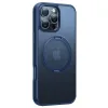 Torras Ostand Pro Back Cover Hülle mit MagSafe für Apple iPhone 16 Pro - Dunkelblau 2